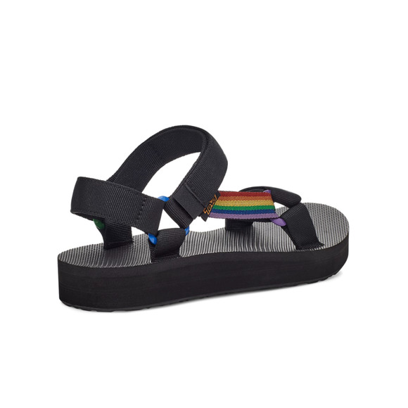 Teva Mid Universal LGBTQ Pride Strap Sandal Shoes | Rainbow Men\'s Size 10 NEW main image 4